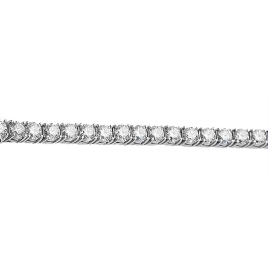 White Lab Grown Diamond Tennis Bracelet