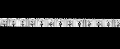 Women Lab Grown Tennis Bracelet 7 Carat 14K White Gold