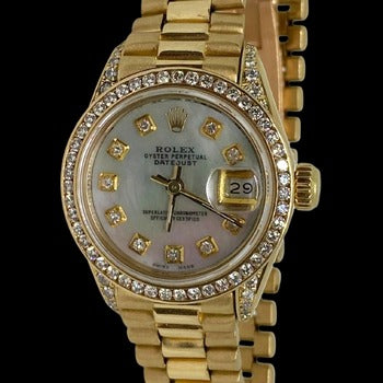 Datejust Watch President Diamond 