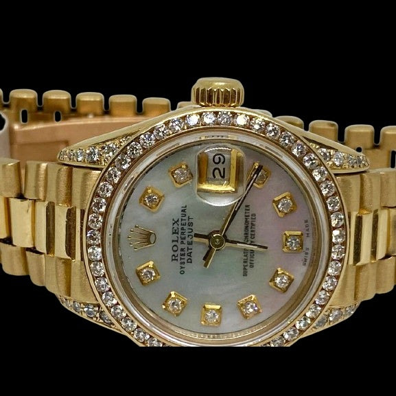 President Diamond Bezel Dial
