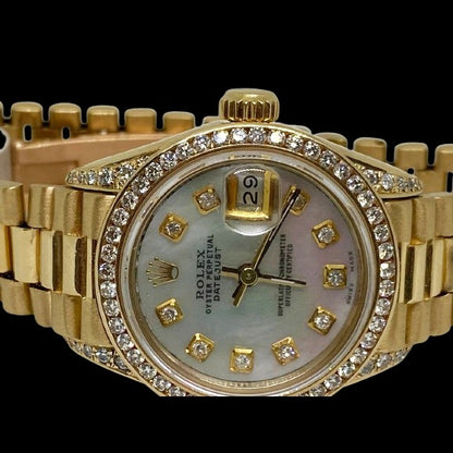President Diamond Bezel Dial
