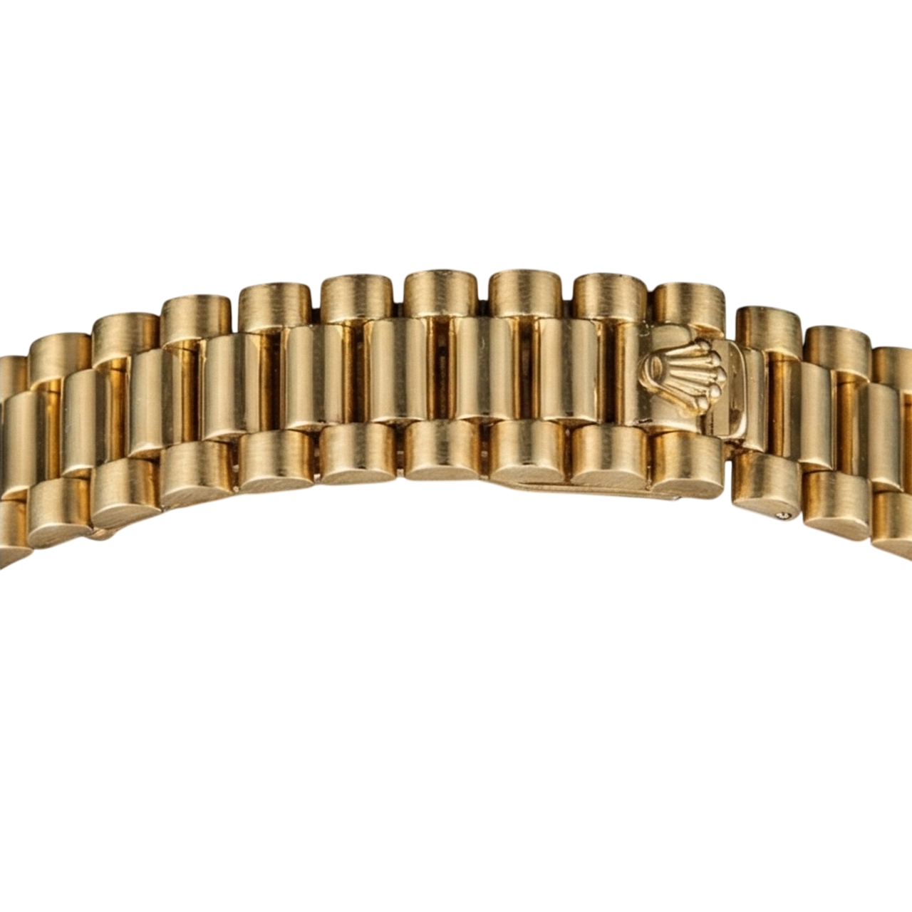 Yg President Style Rolex Date Just Watch Bezel Diamond Dial Black