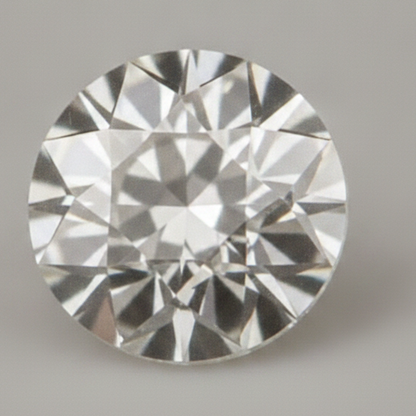 Antique F VS1 Earth Mined Loose Diamond Round Old European Cut Natural 9 Carat