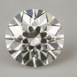 Old European Cut Loose Diamond 5 Carat Real H VS1 Round