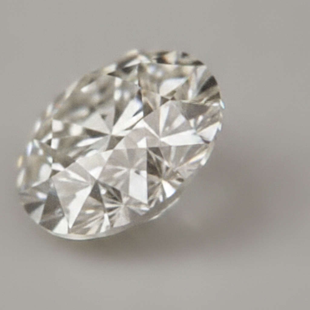 Authentic 5 Carat Old European Cut Round Earth Mined Natural Loose Diamond H VS1