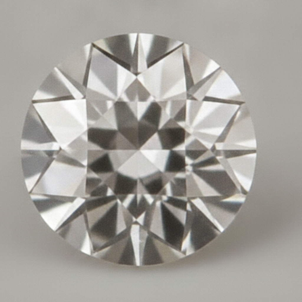 Authentic 5 Carat Old European Cut Round Earth Mined Natural Loose Diamond H VS1