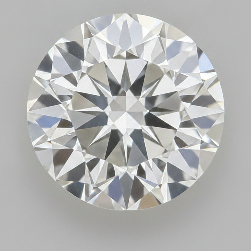 Authentic Loose Diamond Old European Cut Earth Mined F VS1 Round Natural 4 Carat