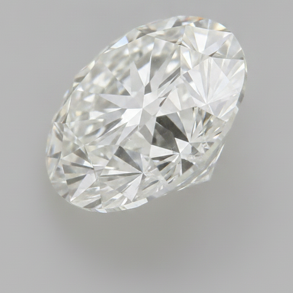 Authentic Loose Diamond Old European Cut Earth Mined F VS1 Round Natural 4 Carat