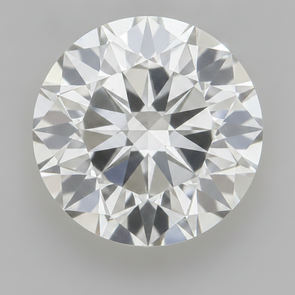 Authentic Loose Diamond Old European Cut Earth Mined F VS1 Round Natural 4 Carat