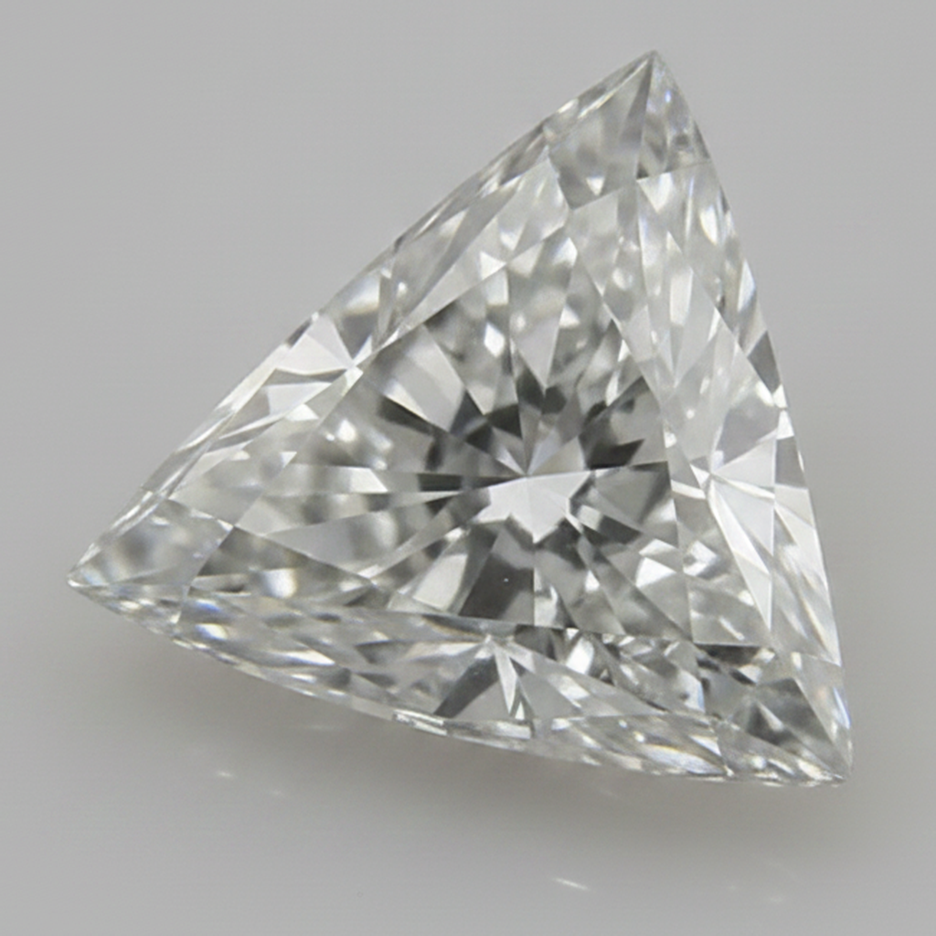 Authentic Loose Diamond Trillion Cut Natural 9 Carat G VS1 Earth Mined