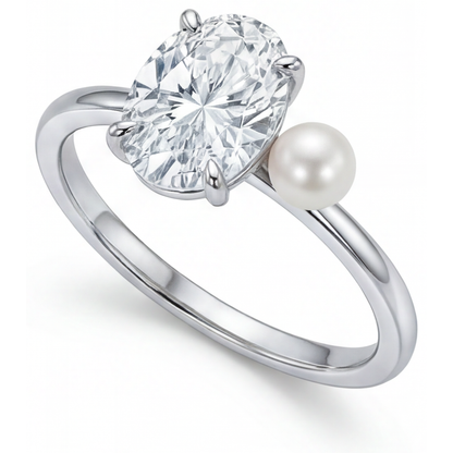 Artisan Solitaire Ring 2 ct – angle view