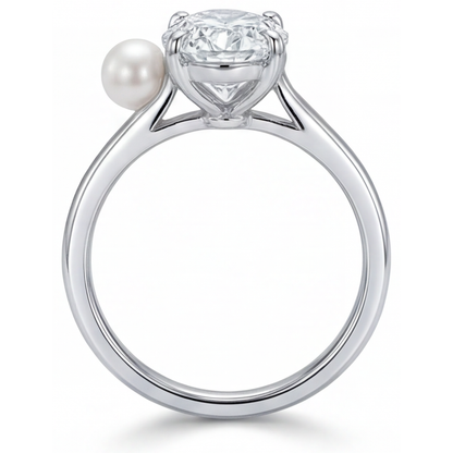 Artisan Solitaire Ring 2 ct – profile view