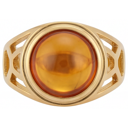 Sparkling Colored Stone Ring 5 ct – main view