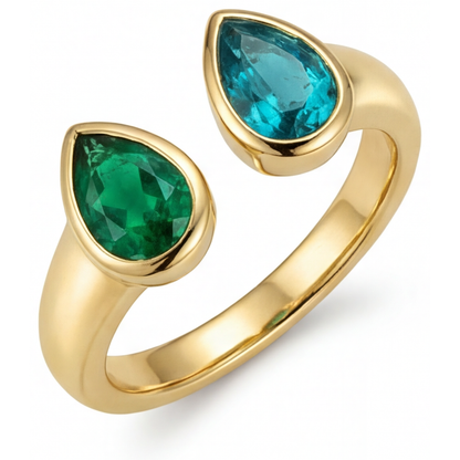Luxury 3-Stone Ring 2 ct – main view