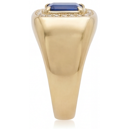 Timeless Precious Stone Ring 3.50 ct – angle view