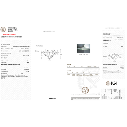 IGI Certificate