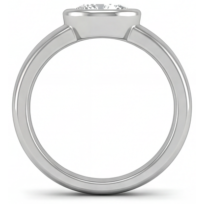 Brilliant Gentleman's Ring 2 ct – profile view