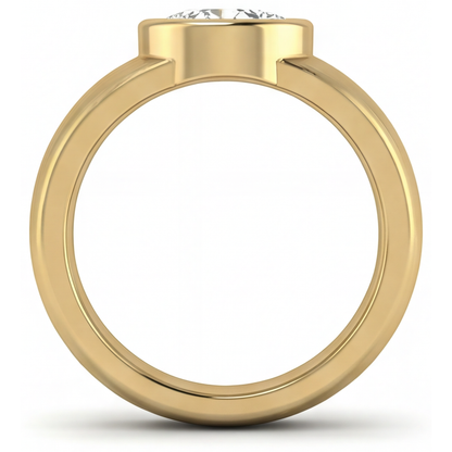 Dazzling Men's Ring 1.50 ct – angle view