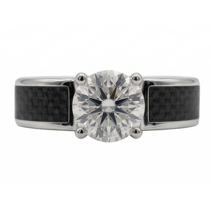 Natural Diamond Mens Ring – main view