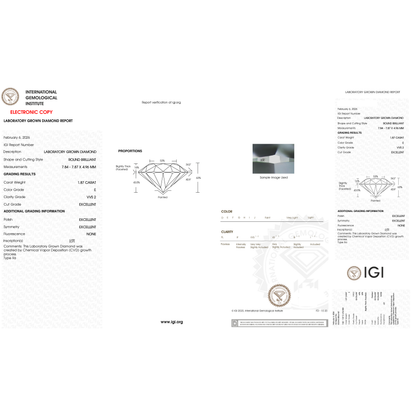 IGI Certificate