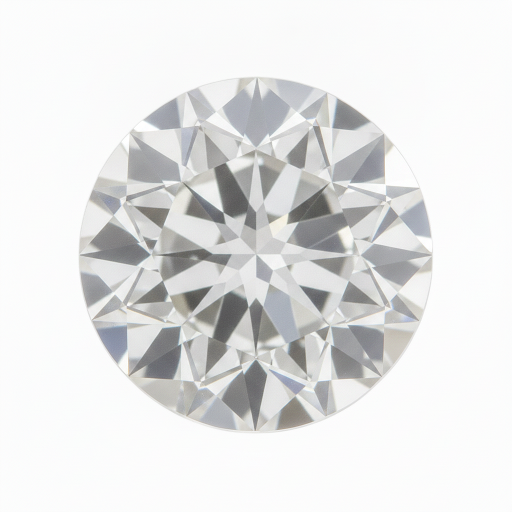 Earth Mined Old Mine Round Cut H VS1 6 Carat Loose Diamond Natural