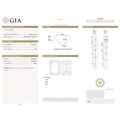 GIA Certificate 2