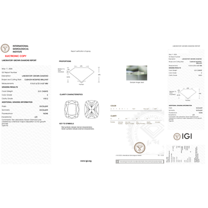 IGI Certificate