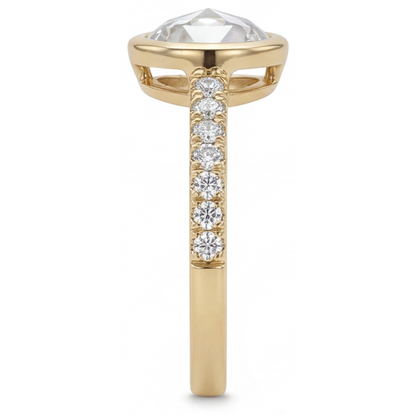 Fine Solitaire Engagement Ring 1.50 ct – angle view