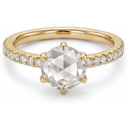 Luxury Fine Diamond Solitaire Engagement Ring 2.25 ct – main view