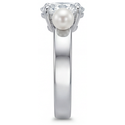 Dazzling Solitaire Ring 2.25 ct – profile view