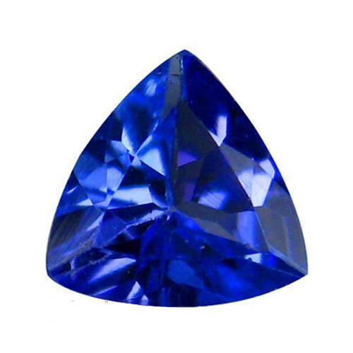 Gemstone Loose Trilliant Cut Approx. 6 Carats Natural Aaa Tanzanite