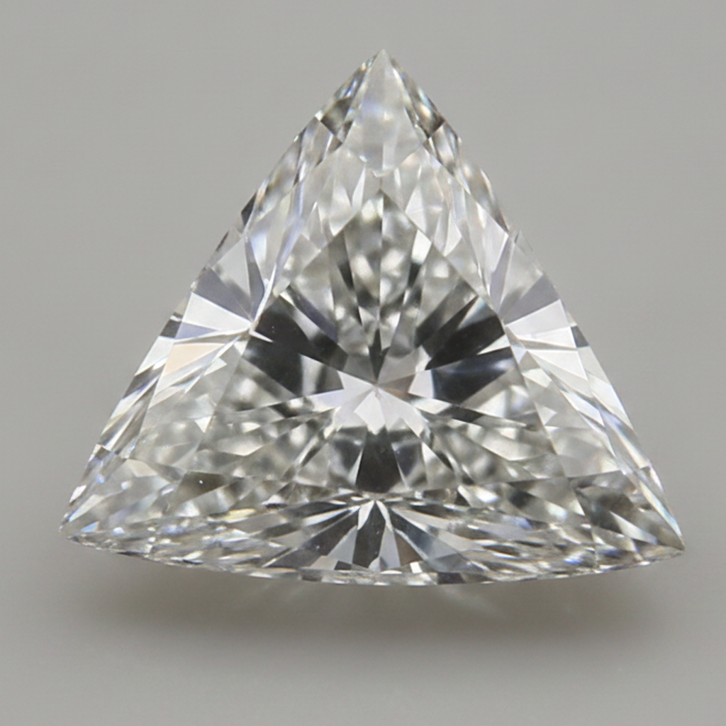Genuine 2 Carat Triangle Trilliant F VS1 Natural Loose Diamond Earth Mined