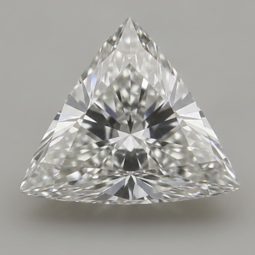 Genuine 2 Carat Triangle Trilliant F VS1 Natural Loose Diamond Earth Mined