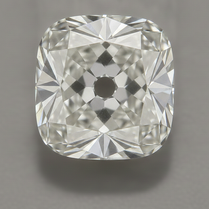 Genuine Antique Old Mine Cushion Cut Authentic Loose Diamond F VS1 8 Carat