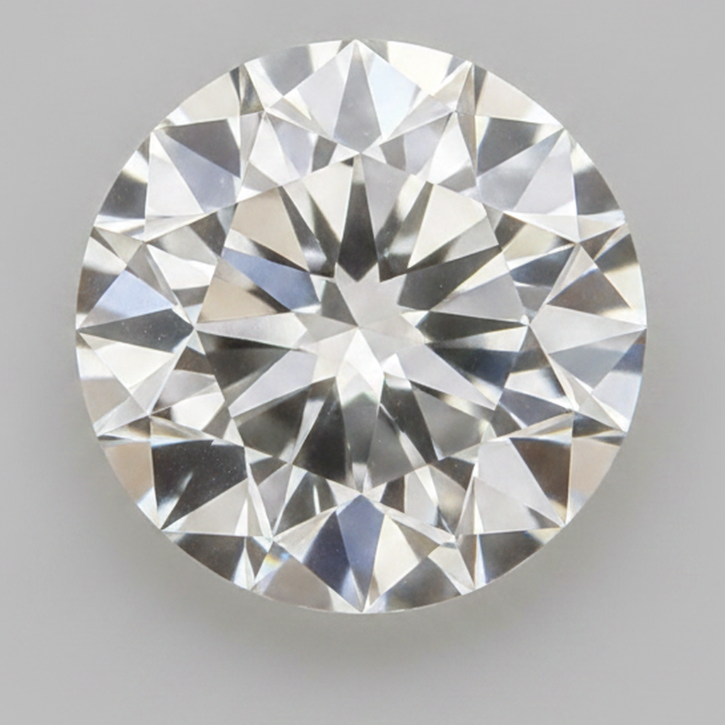 Genuine F VS1 2 Carat Loose Diamond Natural Round Earth Mined Old European Cut
