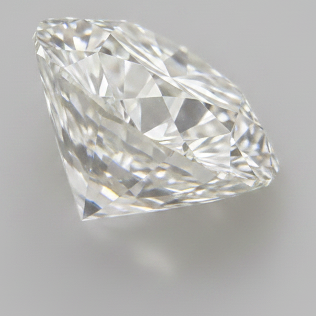 Genuine F VS1 2 Carat Loose Diamond Natural Round Earth Mined Old European Cut