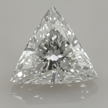 Genuine F VS1 4 Carat Trillion Cut Natural Loose Diamond Earth Mined