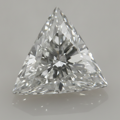 Genuine F VS1 4 Carat Trillion Cut Natural Loose Diamond Earth Mined