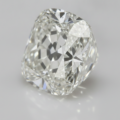 H VS1 4 Carat Authentic Old Mine Cushion Cut Natural Loose Diamond