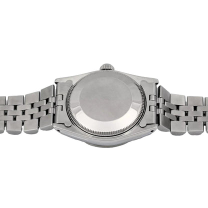 Jubilee Bracelet Custom Diamond Bezel Midsize Dj Rolex Watch Ss