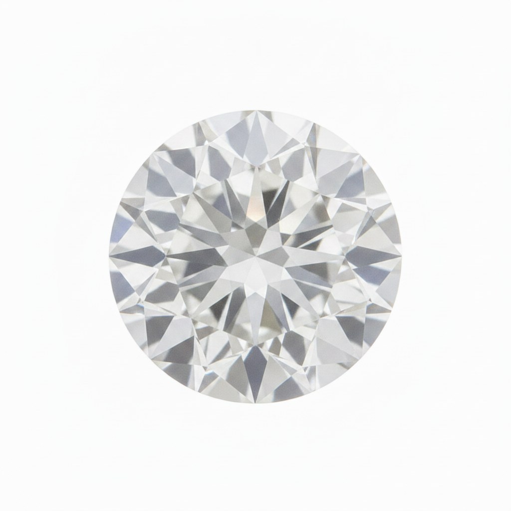 Loose Diamond Old Mine Round Cut Real 9 Carat Genuine F VS1