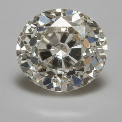 Old Mine Brilliant Loose Diamond 7 Carat Real G VS1 Round