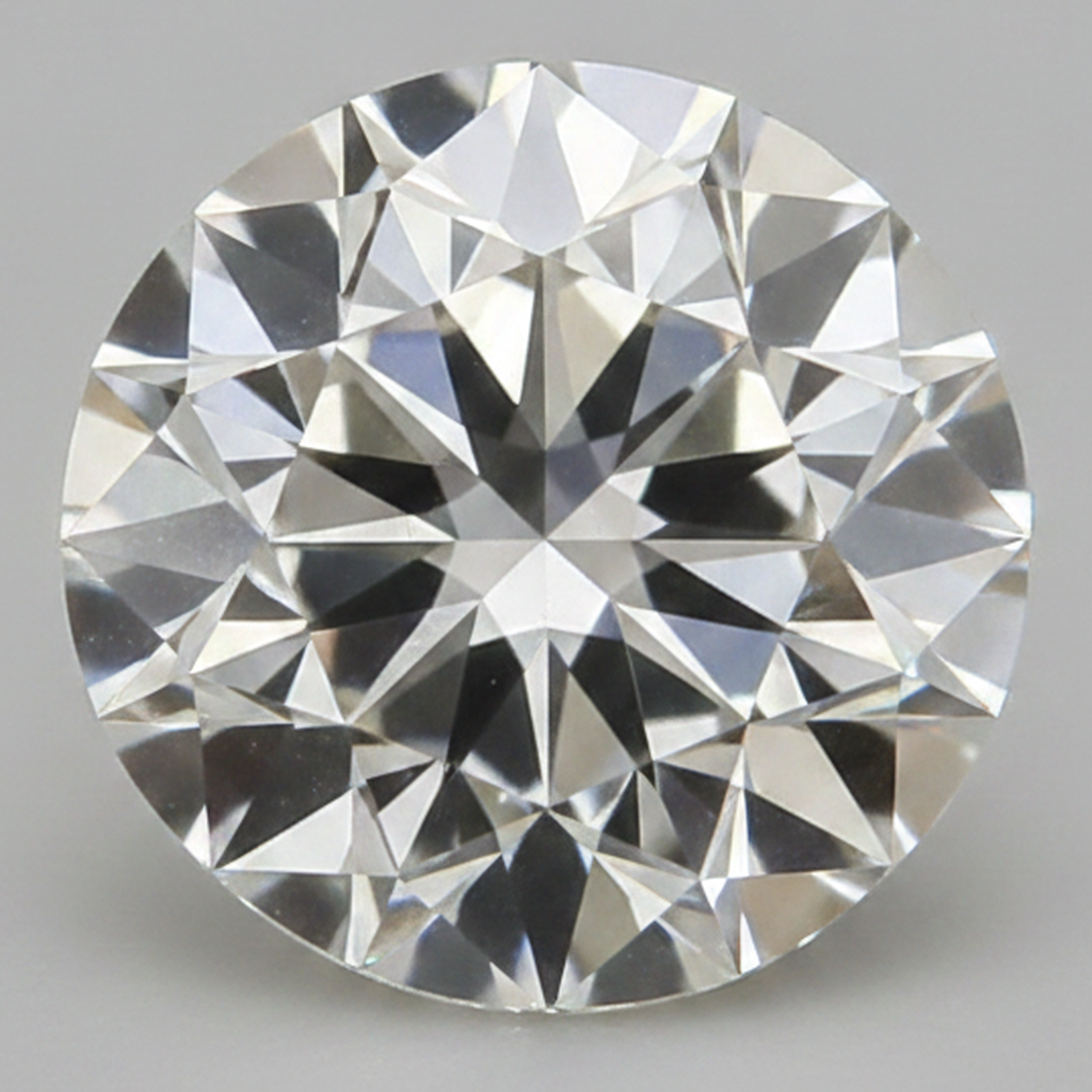 Natural 3 Carat Natural Round Loose Diamond Old European Cut Earth Mined F VS1