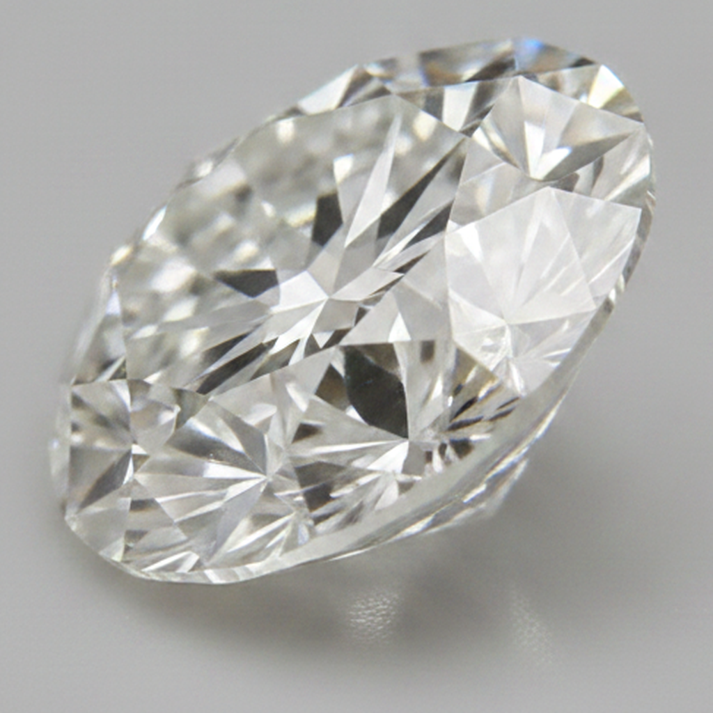 Natural 3 Carat Natural Round Loose Diamond Old European Cut Earth Mined F VS1