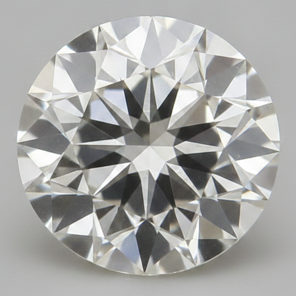 Natural 3 Carat Natural Round Loose Diamond Old European Cut Earth Mined F VS1