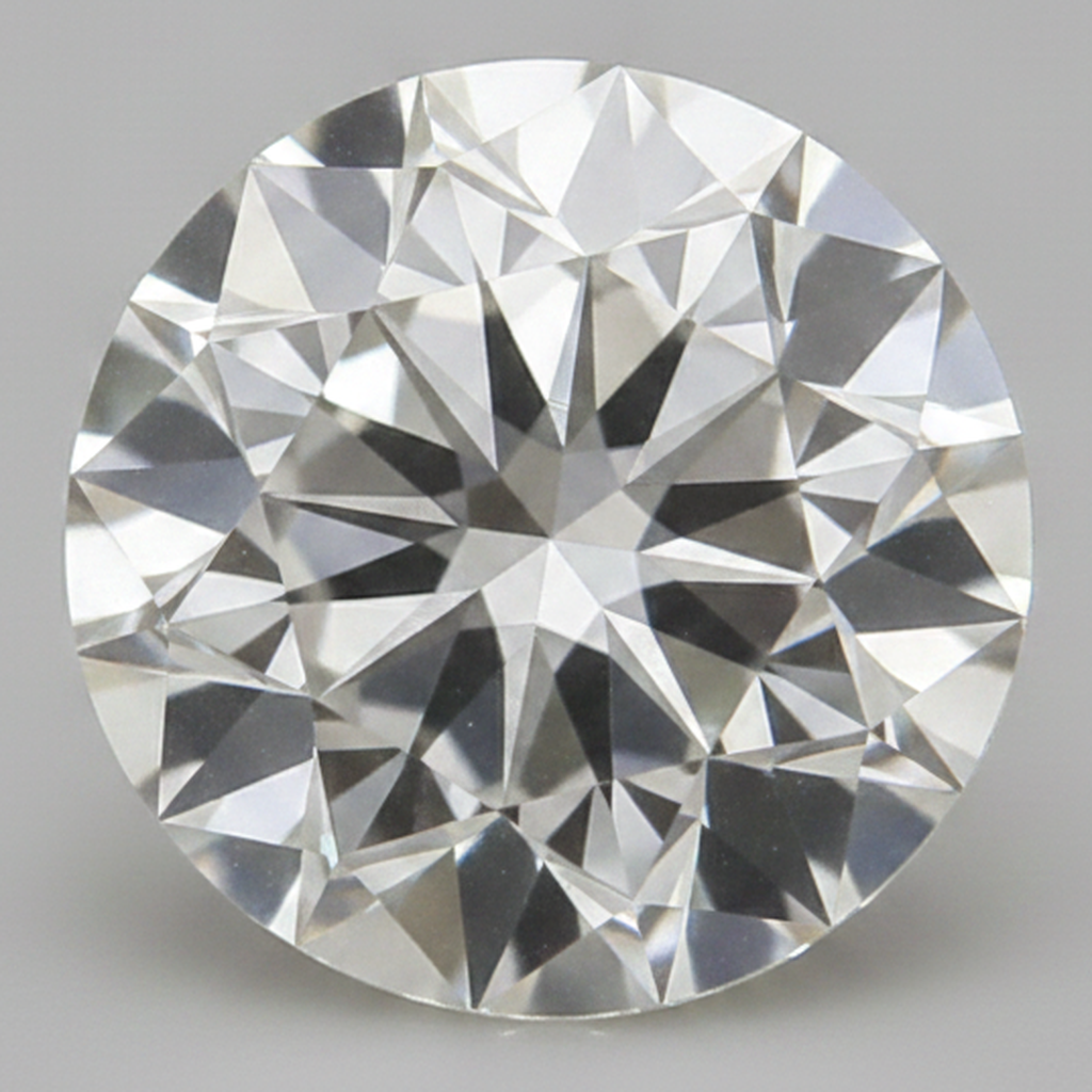 Natural 3 Carat Natural Round Loose Diamond Old European Cut Earth Mined F VS1
