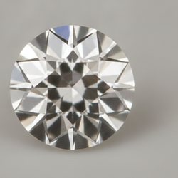 Natural F VS1 1.5 Carat Round Earth Mined Loose Diamond Old European Cut Natural
