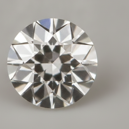 Natural F VS1 1.5 Carat Round Earth Mined Loose Diamond Old European Cut Natural