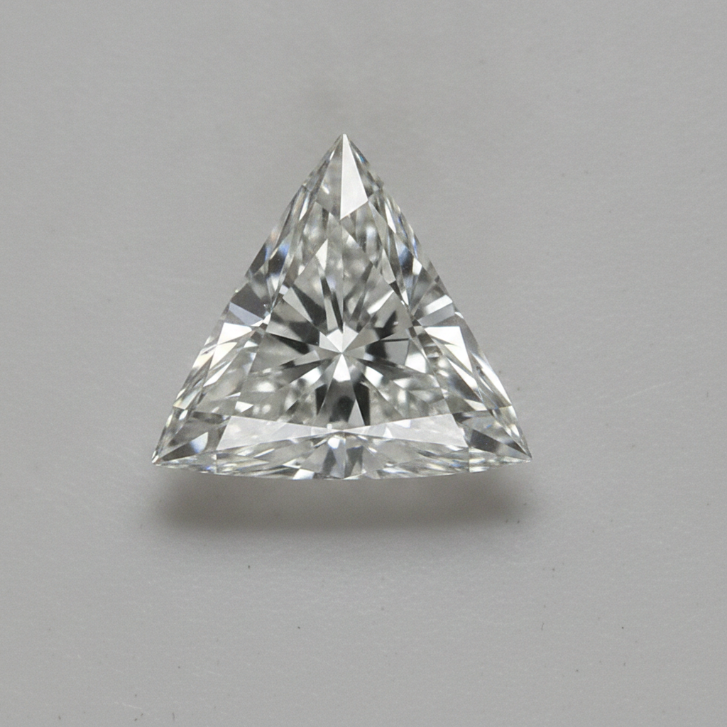 Natural F VS1 Earth Mined 10 Carat Trillion Cut Natural Loose Diamond