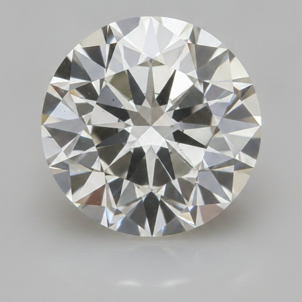 Natural Natural F VS1 Old European Cut Loose Diamond 2.5 Carat Earth Mined Round